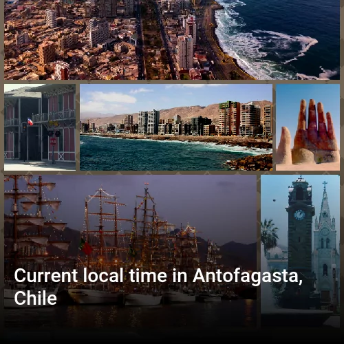Current local time in Antofagasta, Chile