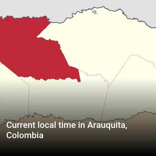 Current local time in Arauquita, Colombia