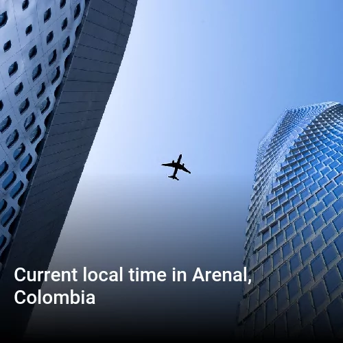 Current local time in Arenal, Colombia