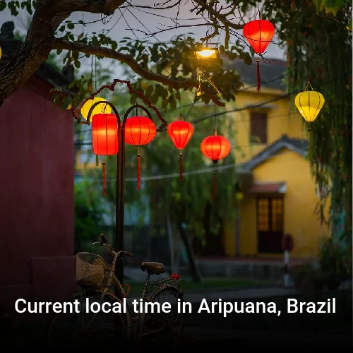 Current local time in Aripuana, Brazil