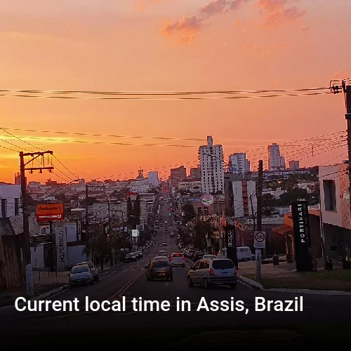 Current local time in Assis, Brazil