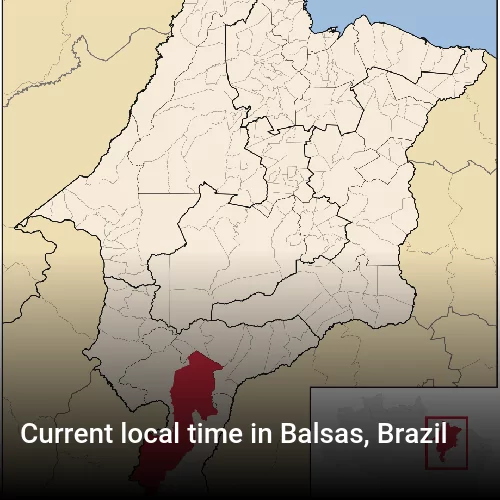 Current local time in Balsas, Brazil