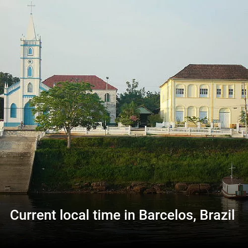 Current local time in Barcelos, Brazil