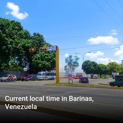 Current local time in Barinas, Venezuela