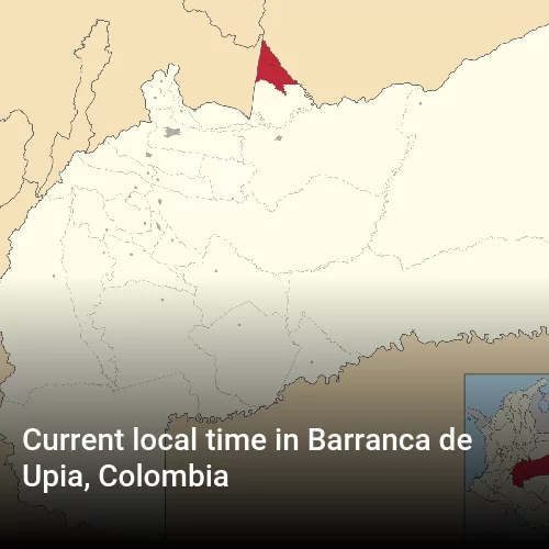 Current local time in Barranca de Upia, Colombia