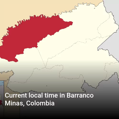 Current local time in Barranco Minas, Colombia