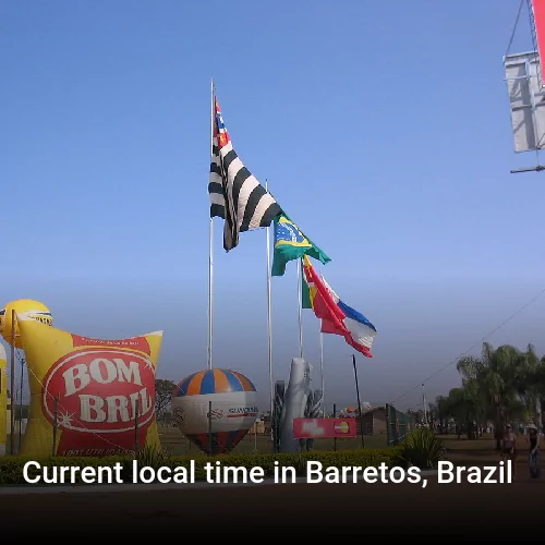 Current local time in Barretos, Brazil