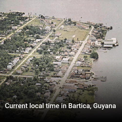 Current local time in Bartica, Guyana