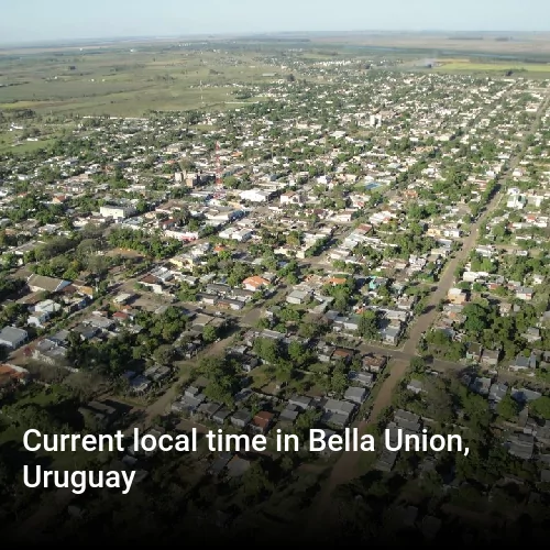 Current local time in Bella Union, Uruguay