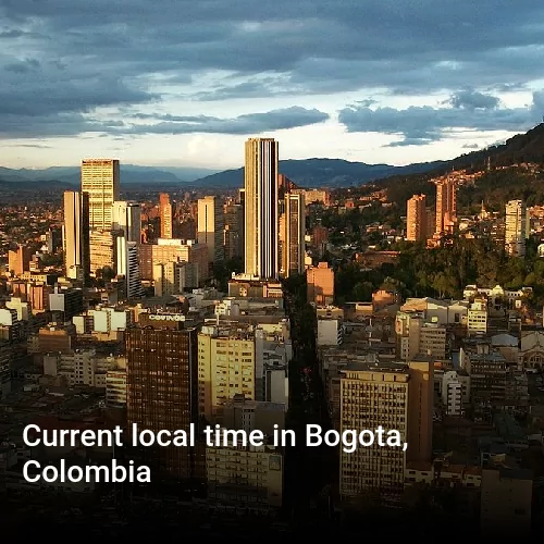 Current local time in Bogota, Colombia