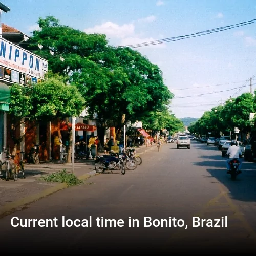 Current local time in Bonito, Brazil