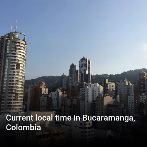 Current local time in Bucaramanga, Colombia
