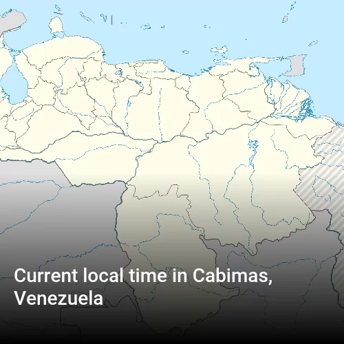 Current local time in Cabimas, Venezuela