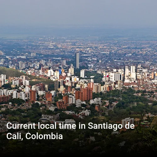 Current local time in Santiago de Cali, Colombia