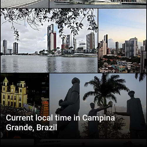 Current local time in Campina Grande, Brazil