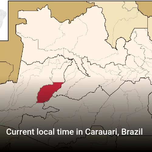 Current local time in Carauari, Brazil