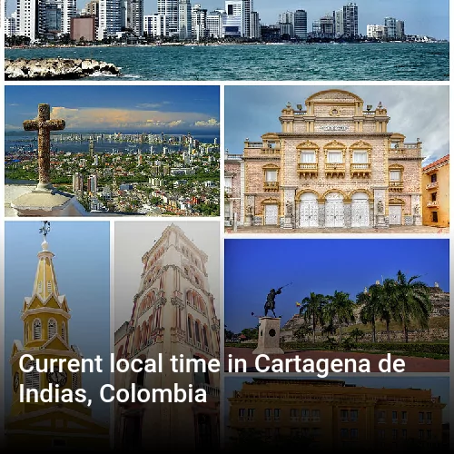 Current local time in Cartagena de Indias, Colombia