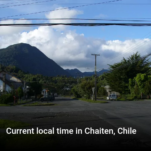 Current local time in Chaiten, Chile