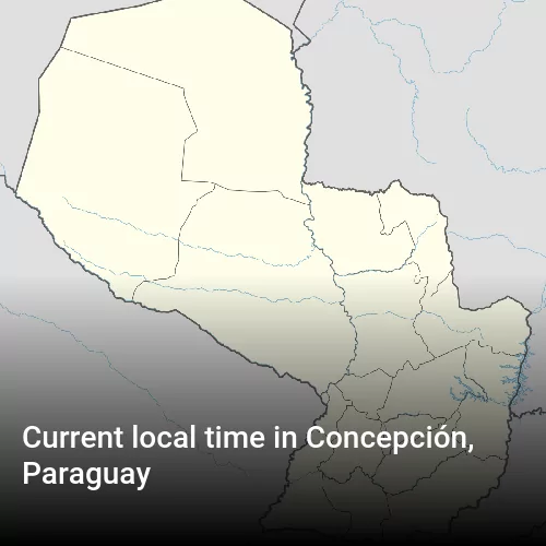 Current local time in Concepción, Paraguay