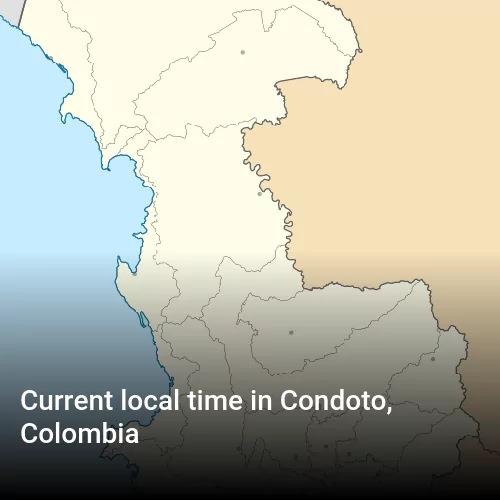 Current local time in Condoto, Colombia