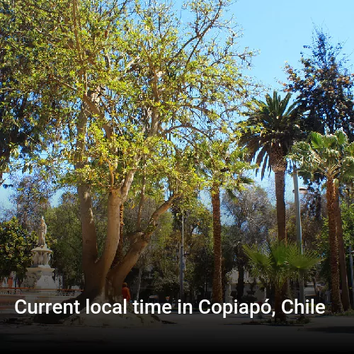 Current local time in Copiapó, Chile