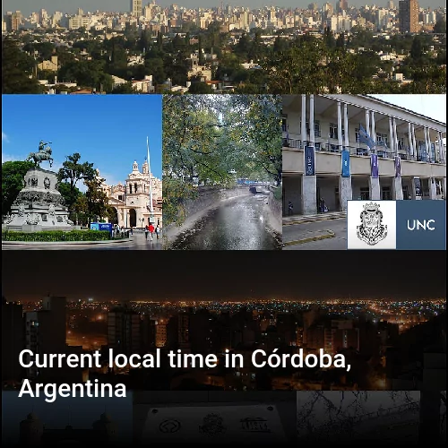 Current local time in Córdoba, Argentina