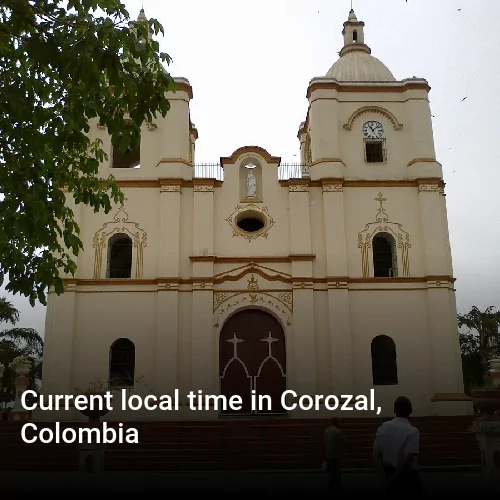 Current local time in Corozal, Colombia