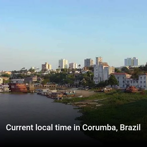Current local time in Corumba, Brazil