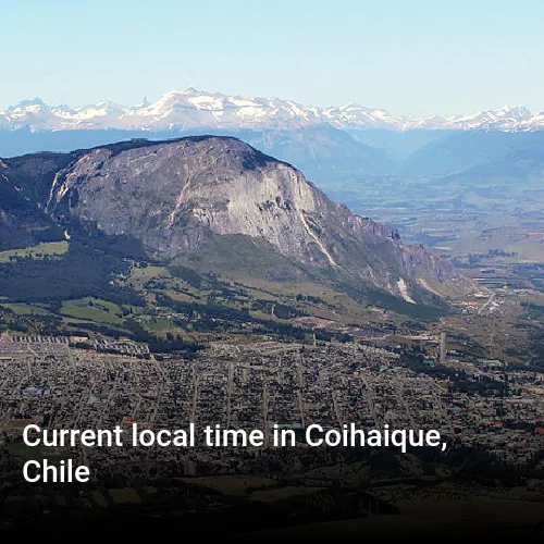 Current local time in Coihaique, Chile