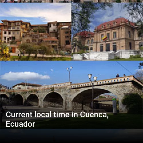 Current local time in Cuenca, Ecuador
