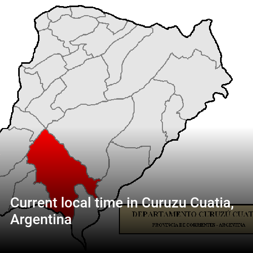 Current local time in Curuzu Cuatia, Argentina