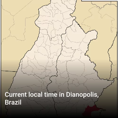Current local time in Dianopolis, Brazil