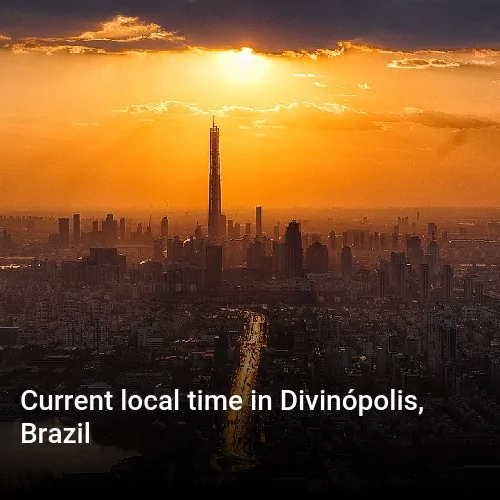 Current local time in Divinópolis, Brazil
