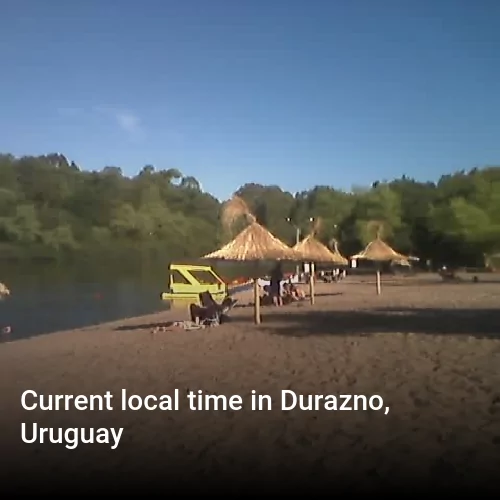 Current local time in Durazno, Uruguay