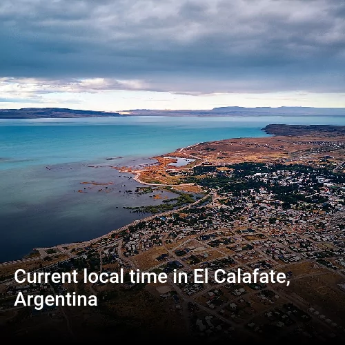 Current local time in El Calafate, Argentina