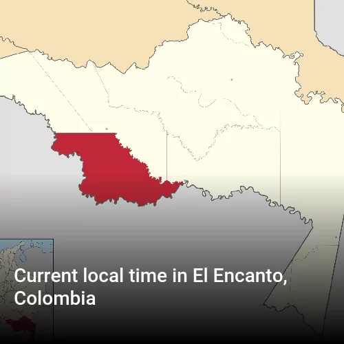Current local time in El Encanto, Colombia