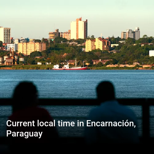 Current local time in Encarnación, Paraguay