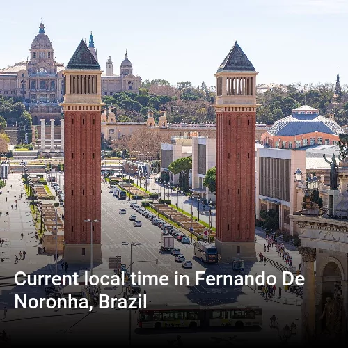 Current local time in Fernando De Noronha, Brazil
