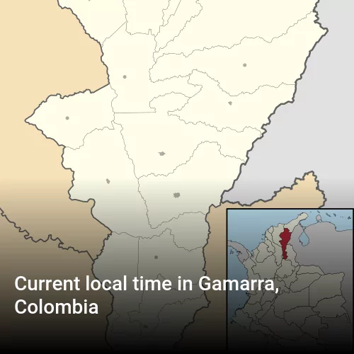 Current local time in Gamarra, Colombia