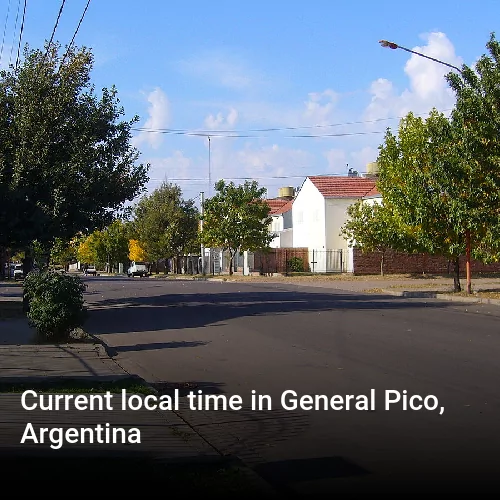 Current local time in General Pico, Argentina