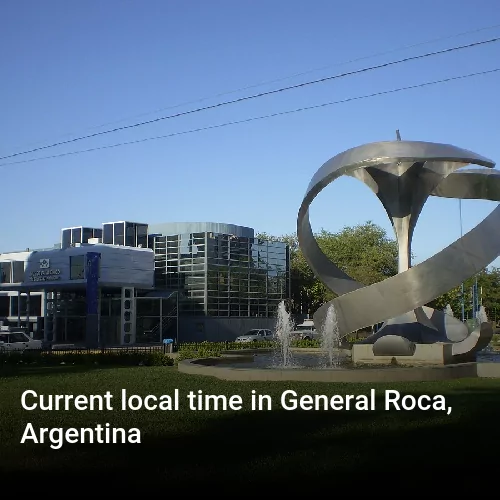 Current local time in General Roca, Argentina