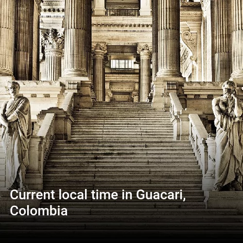 Current local time in Guacari, Colombia