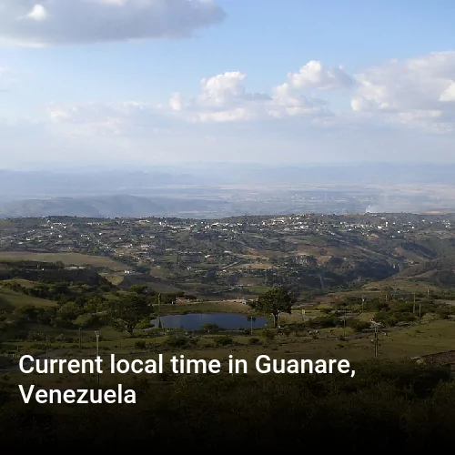 Current local time in Guanare, Venezuela