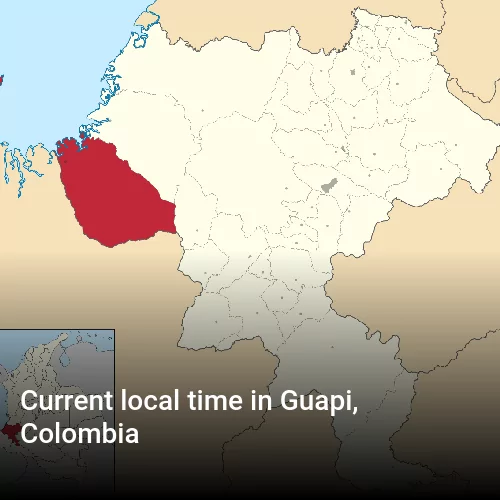 Current local time in Guapi, Colombia