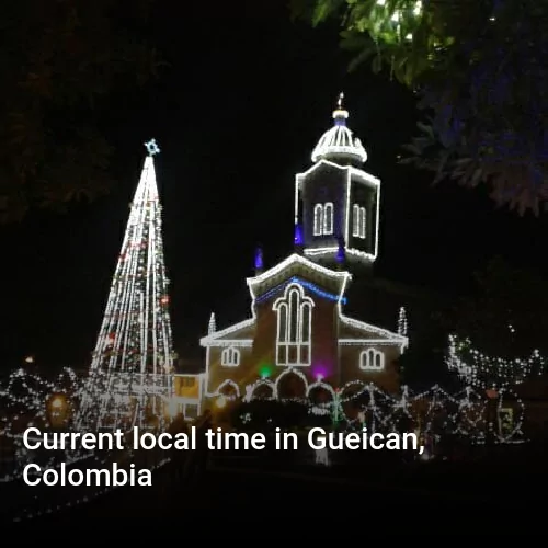 Current local time in Gueican, Colombia