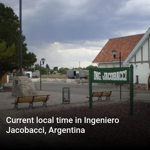 Current local time in Ingeniero Jacobacci, Argentina