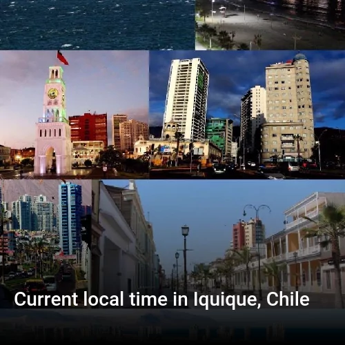 Current local time in Iquique, Chile