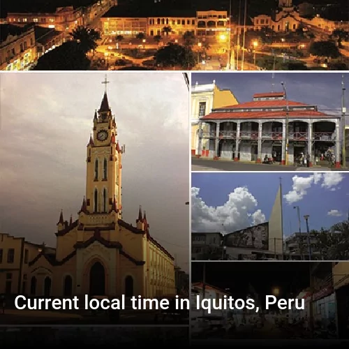 Current local time in Iquitos, Peru