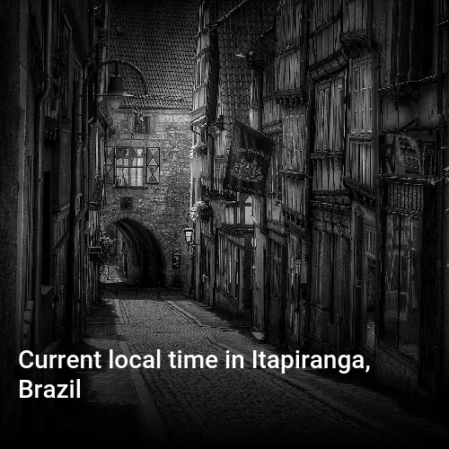 Current local time in Itapiranga, Brazil