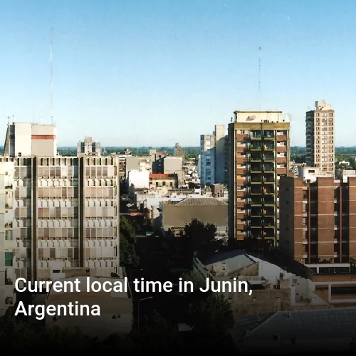 Current local time in Junin, Argentina